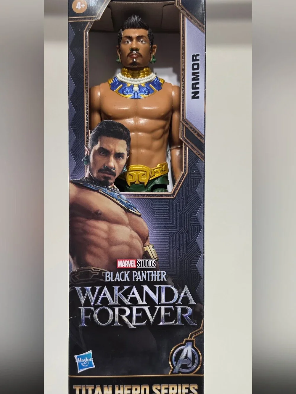 Hasbro Namor Action Figure – Blue, Gold & Green Accents